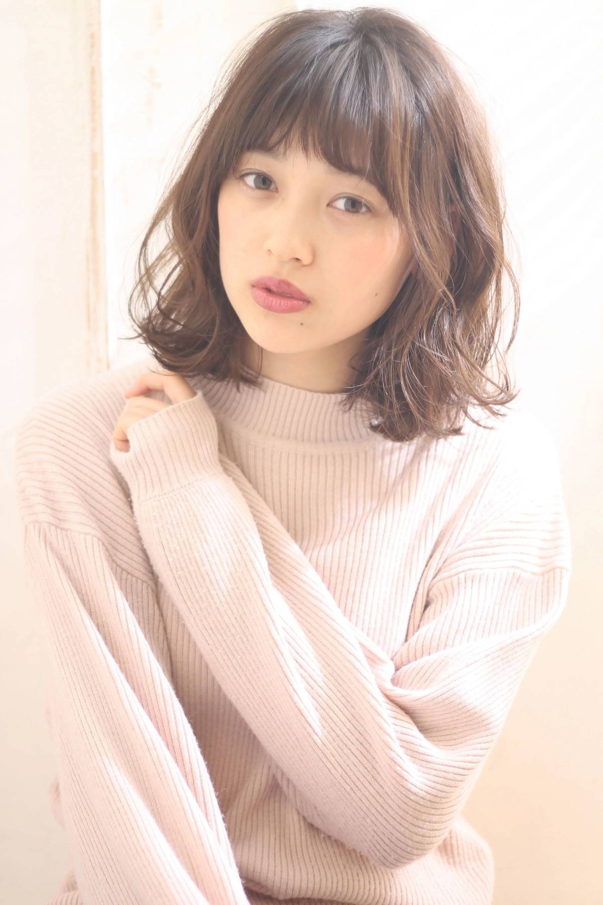 ほつれ感ニュアンスボブ