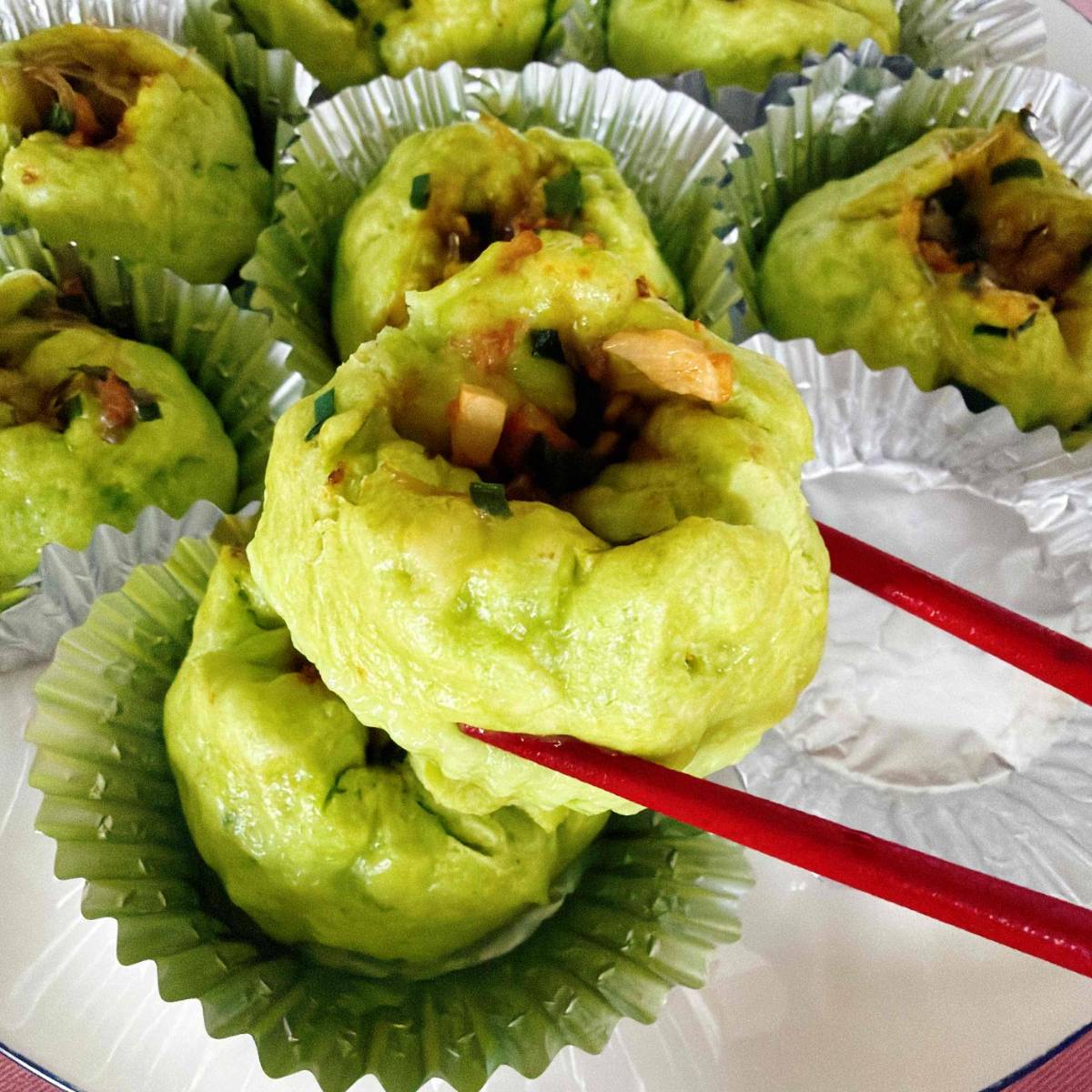 JAグループ公式の「にらまんじゅう」のレシピ