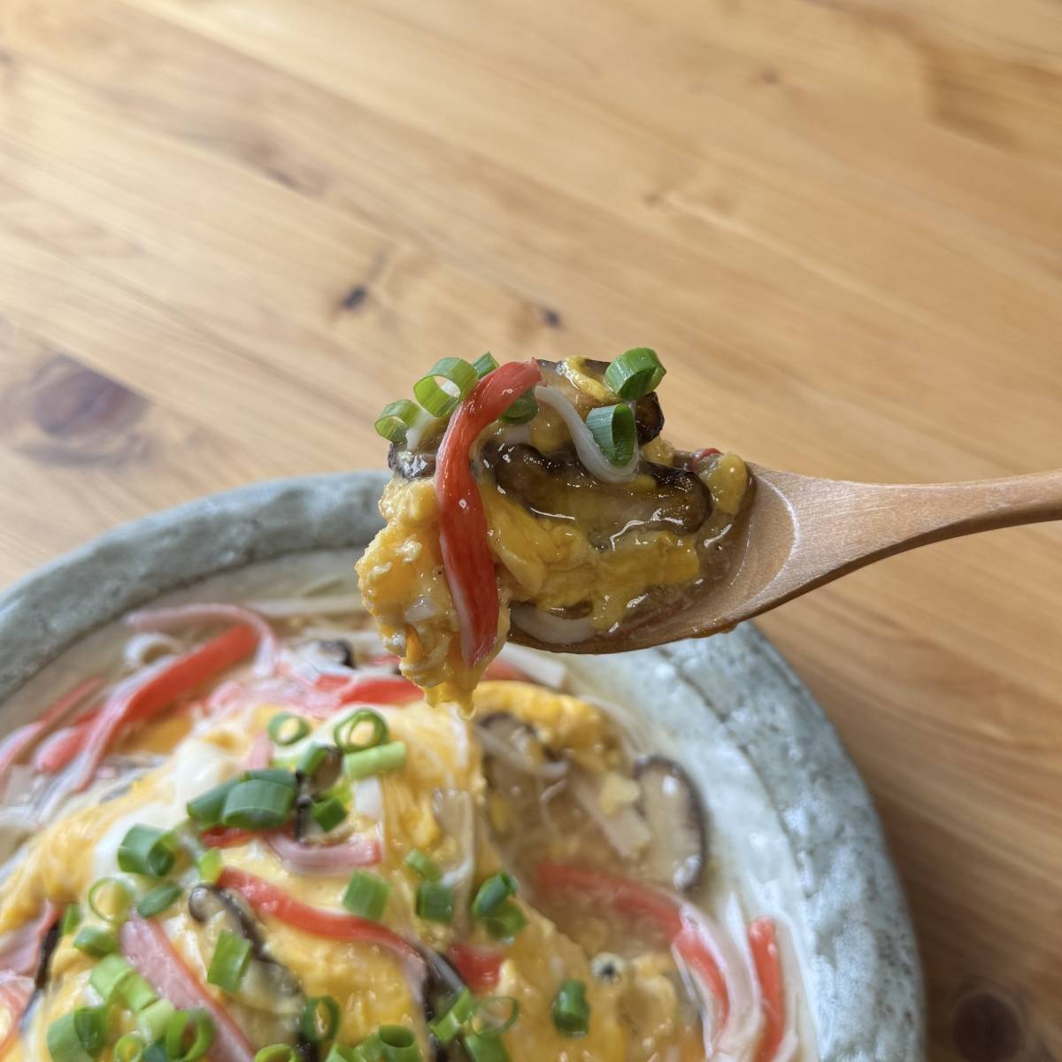 いちまさ公式の「簡単！カニ玉風ご飯」のレシピ