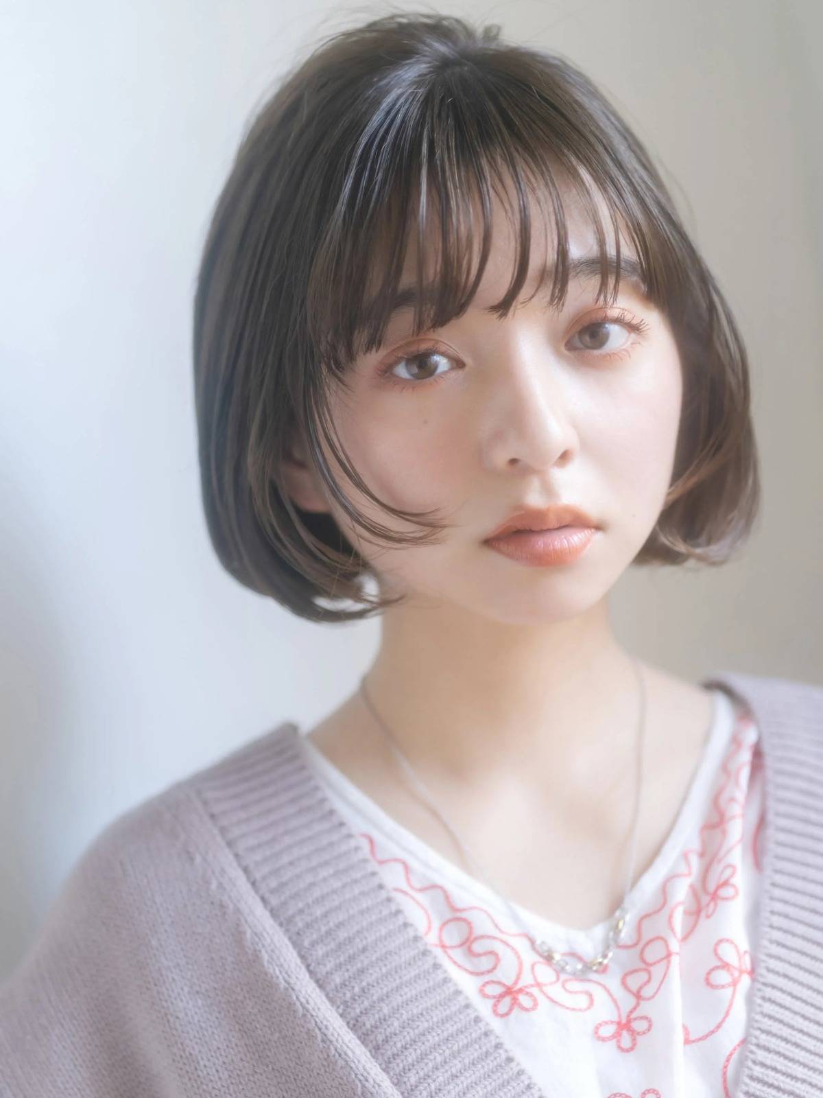 丸みシルエットボブ