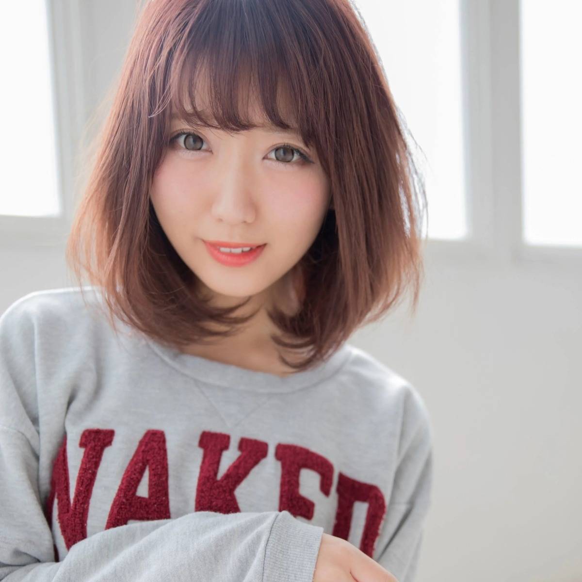 カジュアルなワンカールボブ