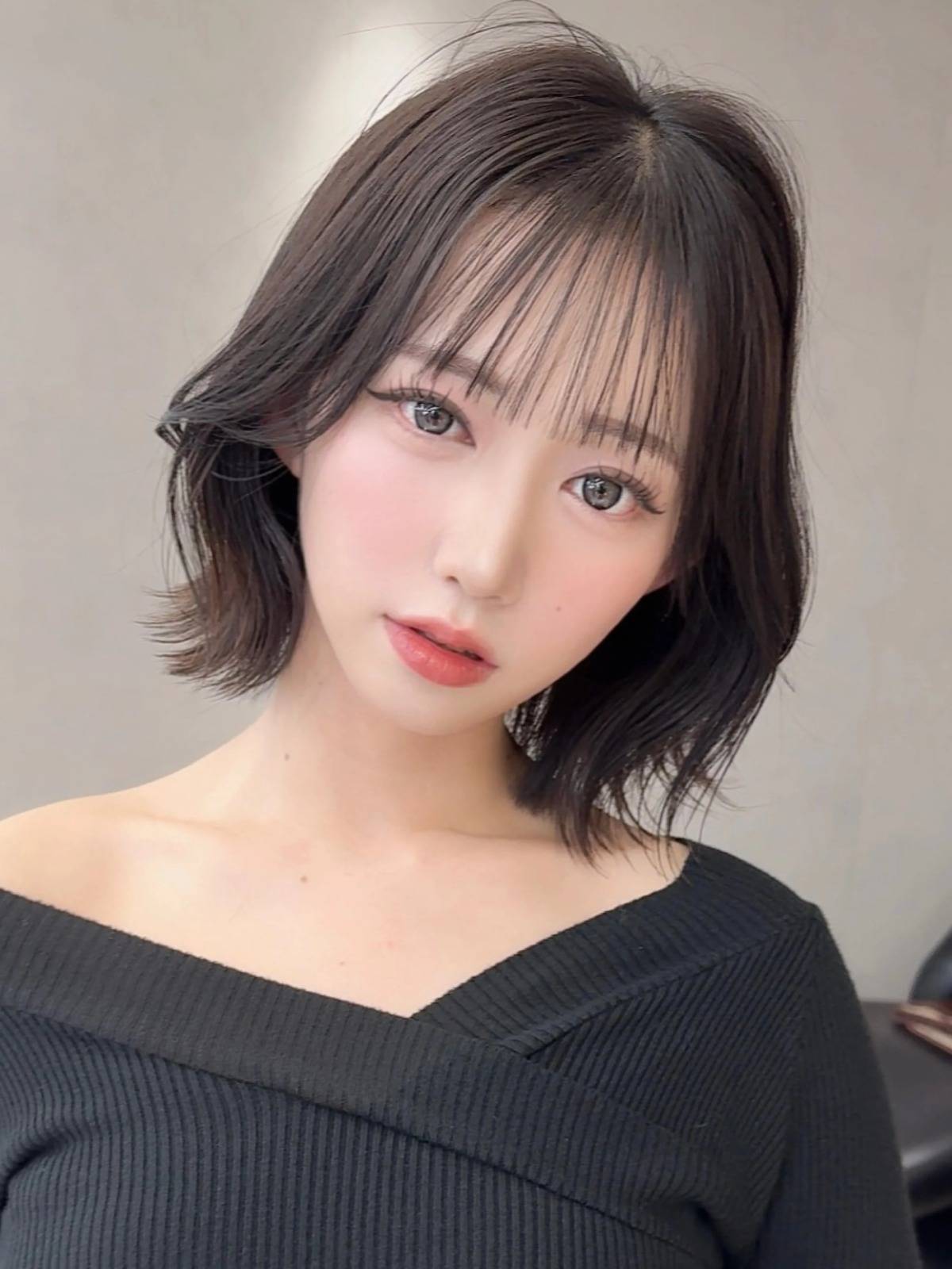 大人可愛いくびれボブ