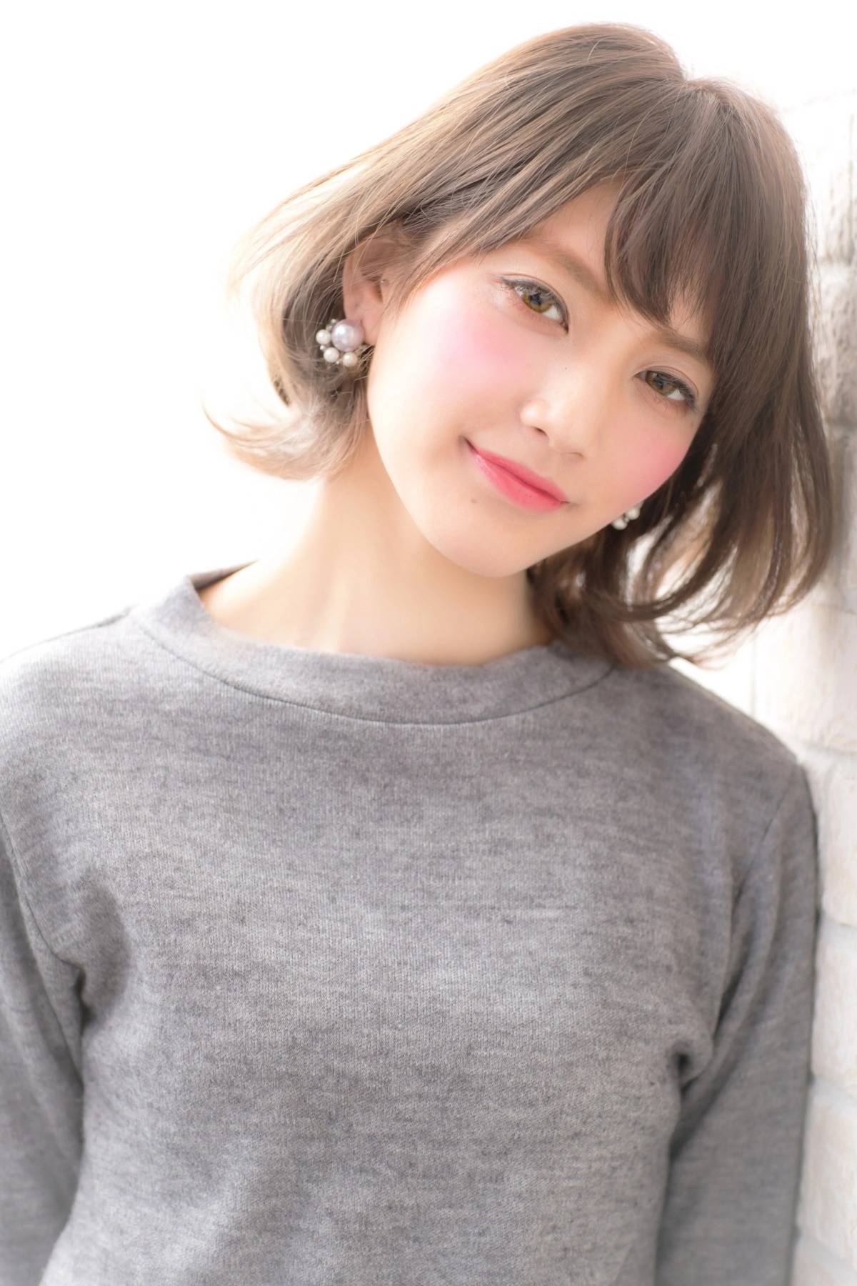 ナチュラルレイヤーボブ
