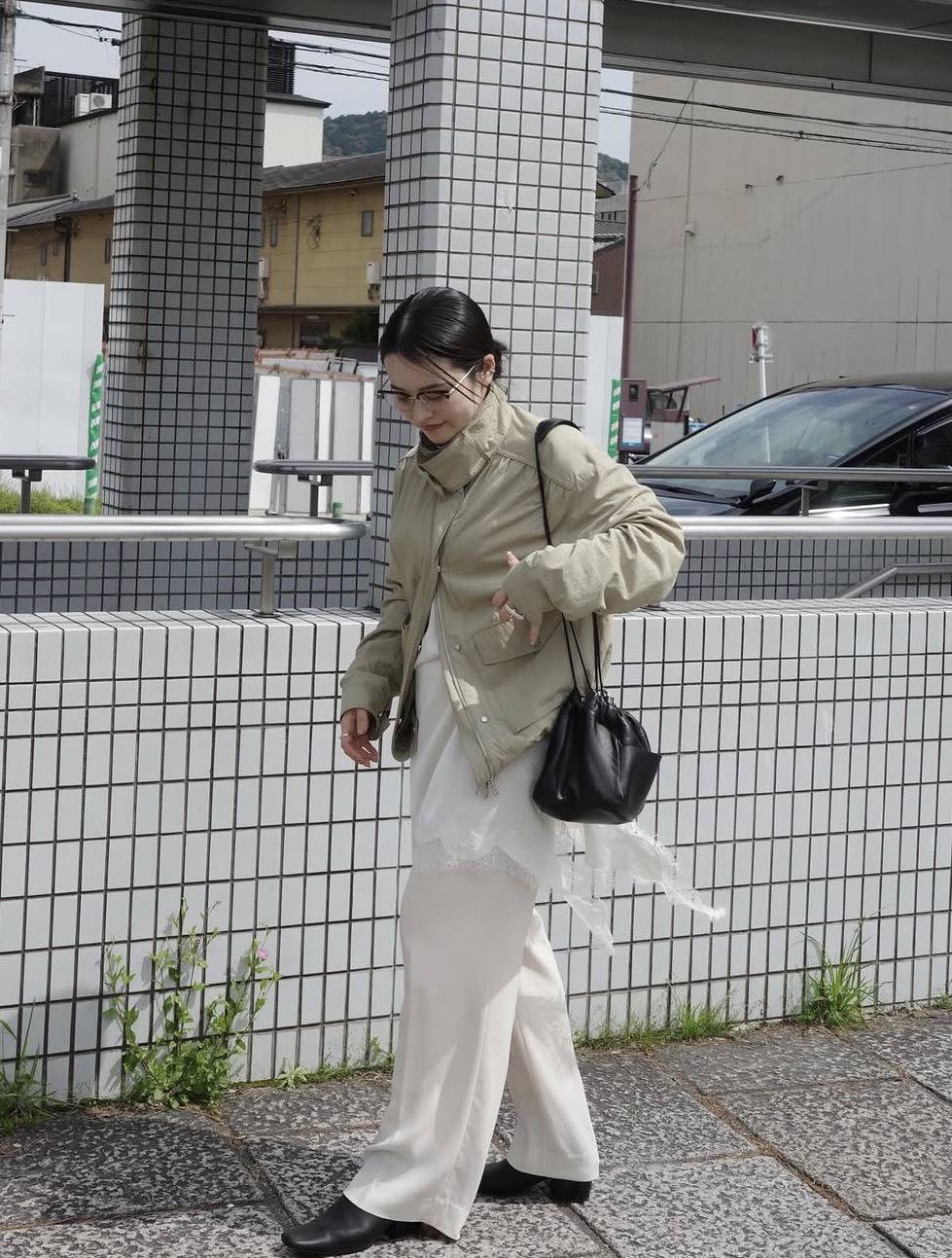 KUME LIGHTWEIGHT OVERSIZED BLOUSON(OLIVE)