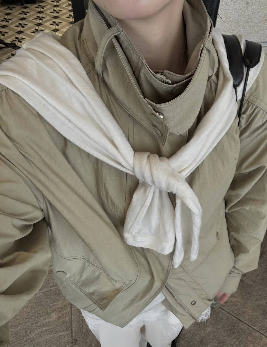 KUME LIGHTWEIGHT OVERSIZED BLOUSON(OLIVE)