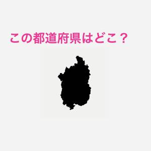 速攻で答えられた人、レベル高すぎ……。この都道府県はどこ？【都道府県シルエットクイズ】