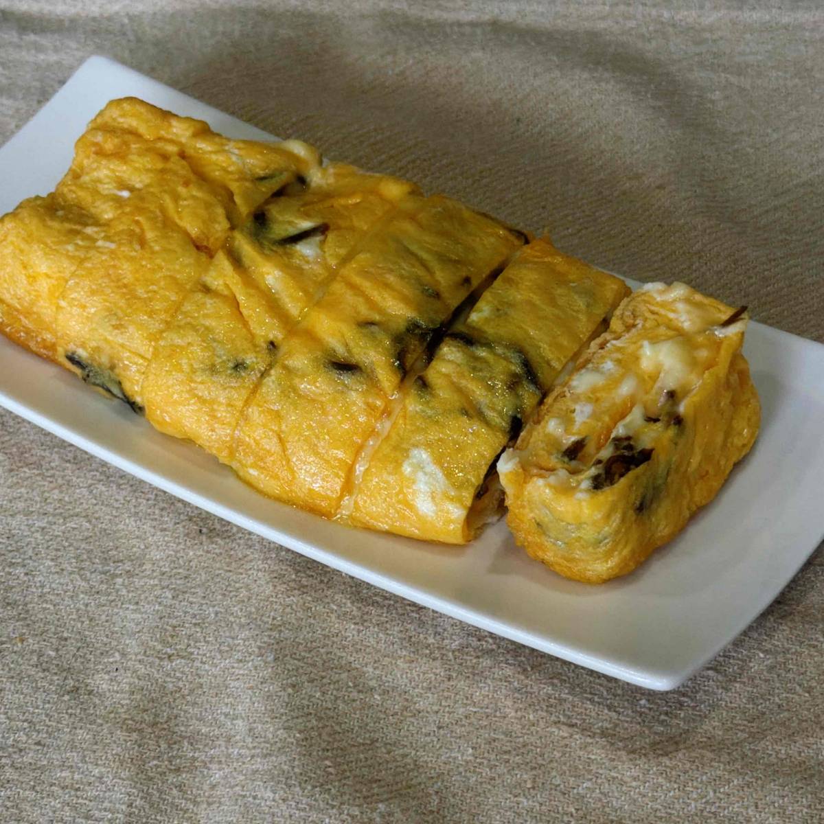 くらこん公式の「塩こんぶの卵焼き」のレシピ