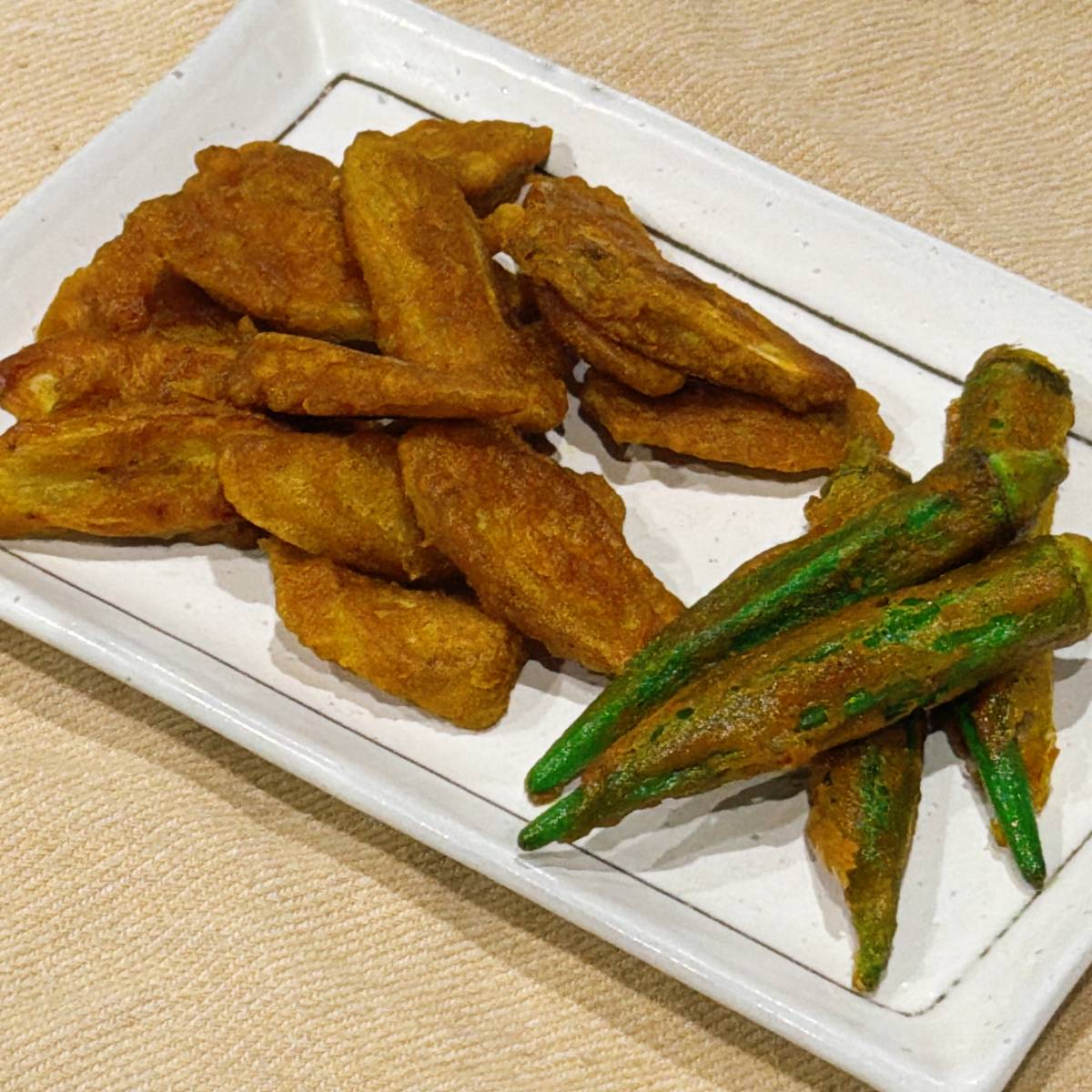 JAグループ公式の「ごぼうのカレー味揚げ天」のレシピ