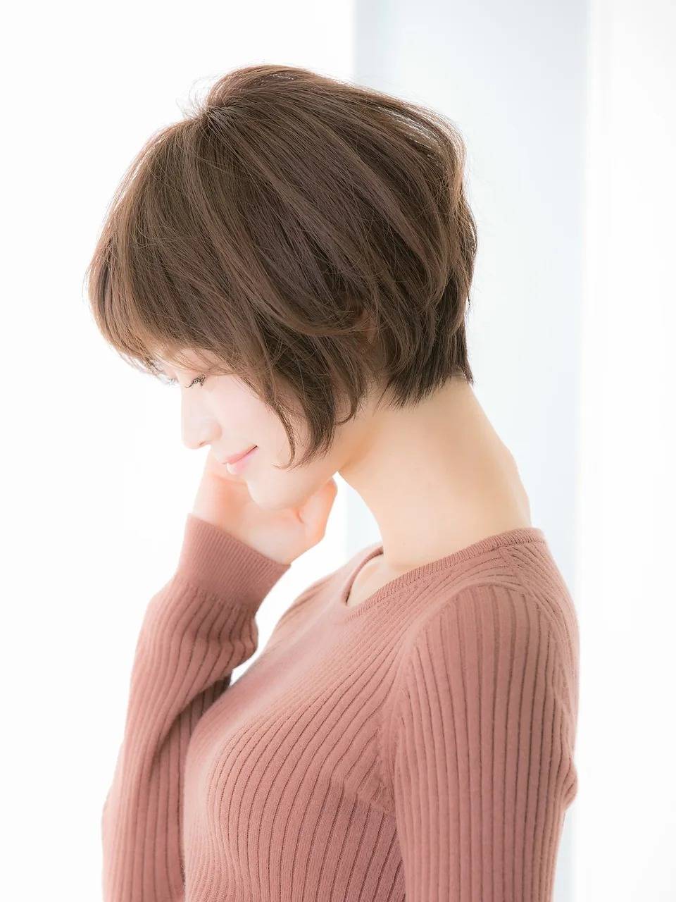 ナチュラルこなれ感ショート
