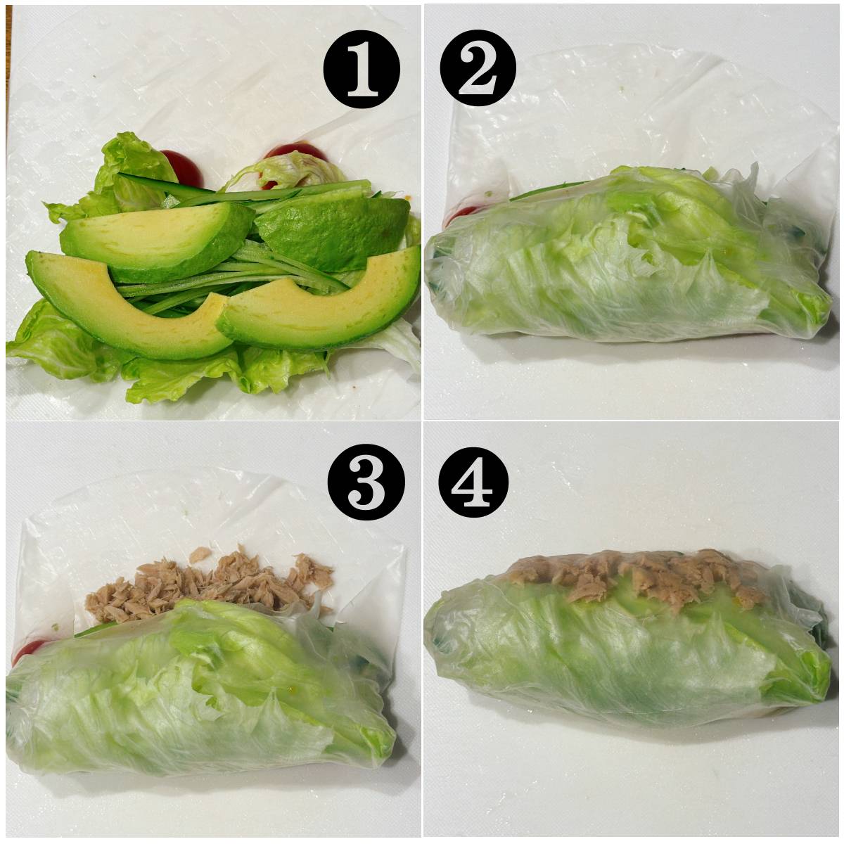 いなば公式の「ツナ入りの生春巻き」のレシピ