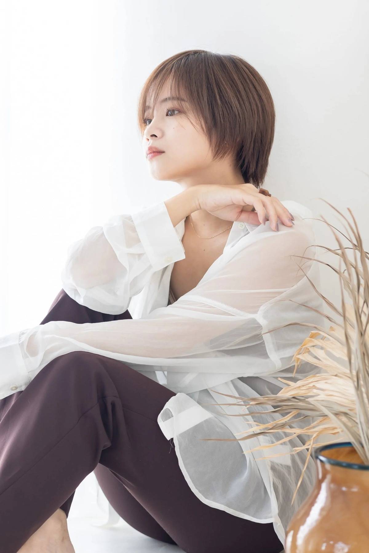 フェイスレイヤー抜け感ショート