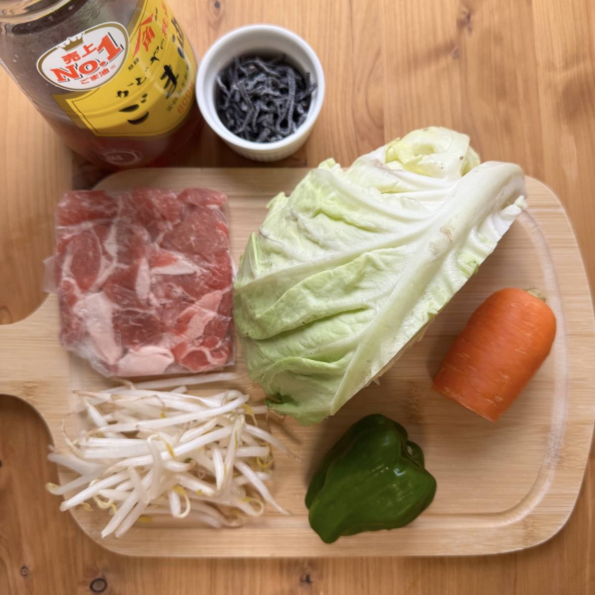 ふじっ子公式の「ふじっ子野菜炒め」のレシピ