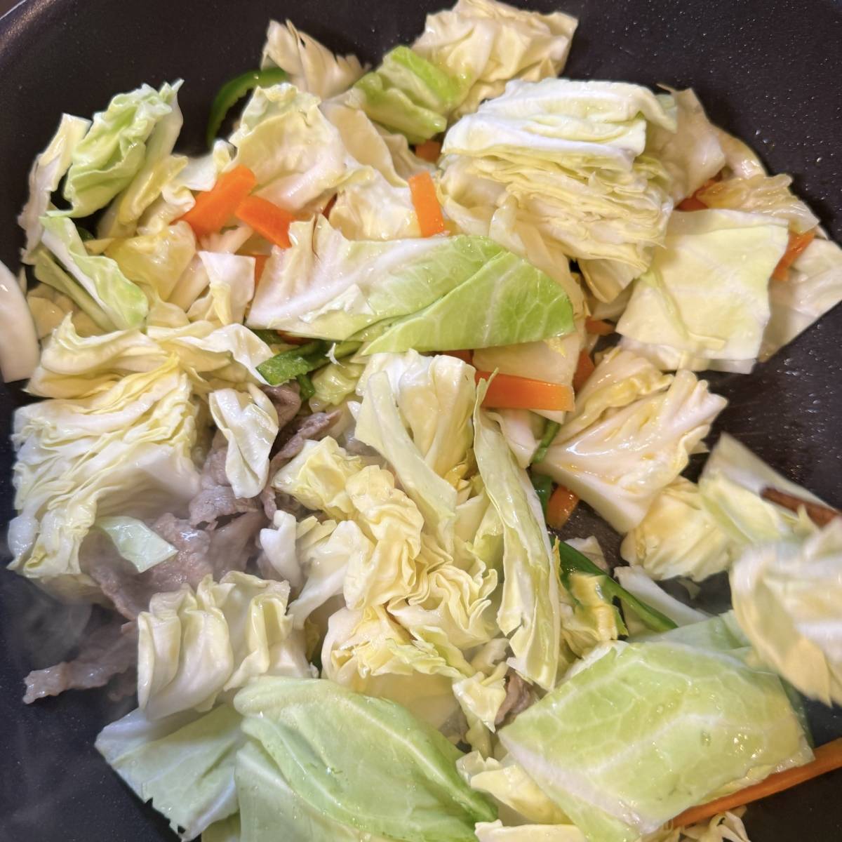 ふじっ子公式の「ふじっ子野菜炒め」のレシピ