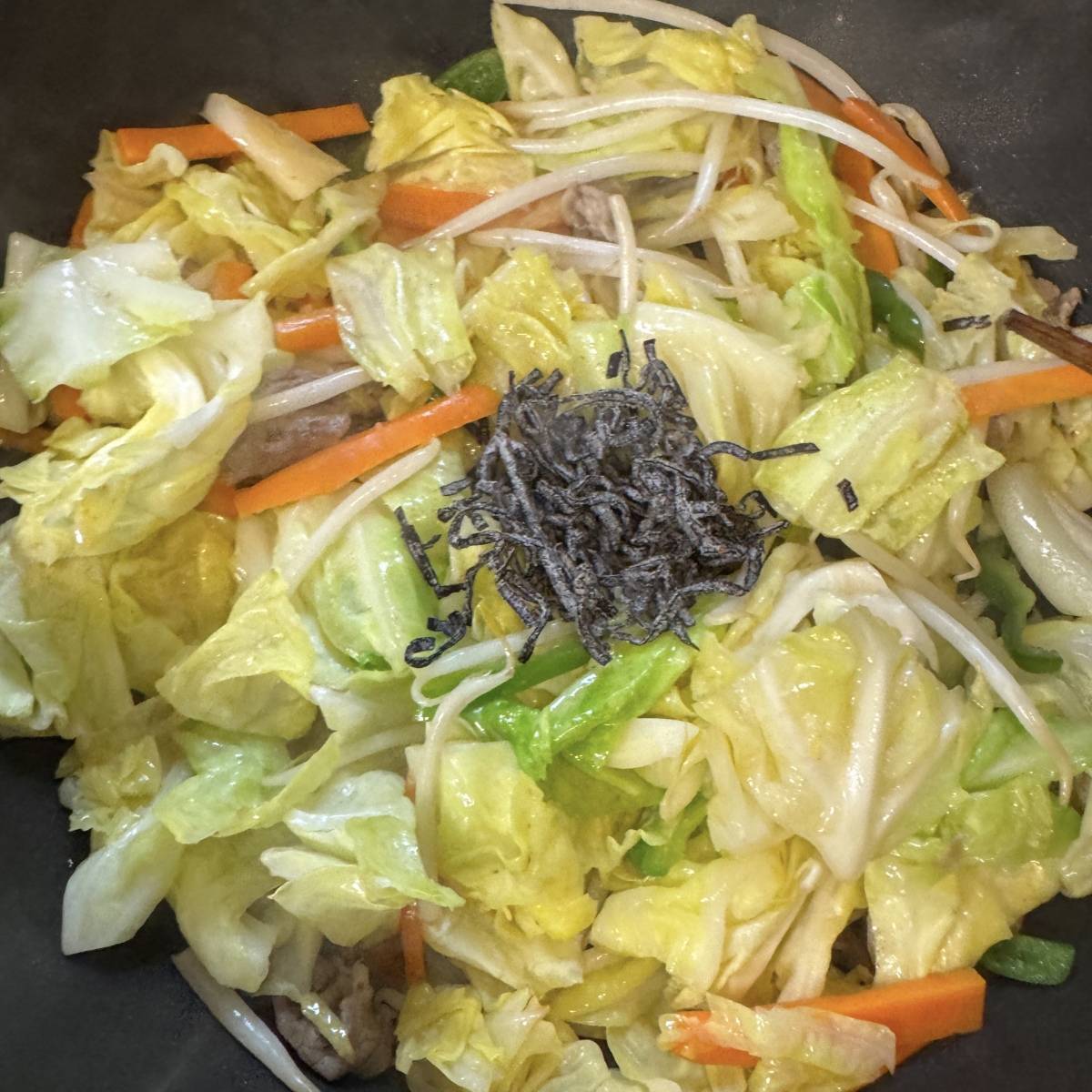 ふじっ子公式の「ふじっ子野菜炒め」のレシピ