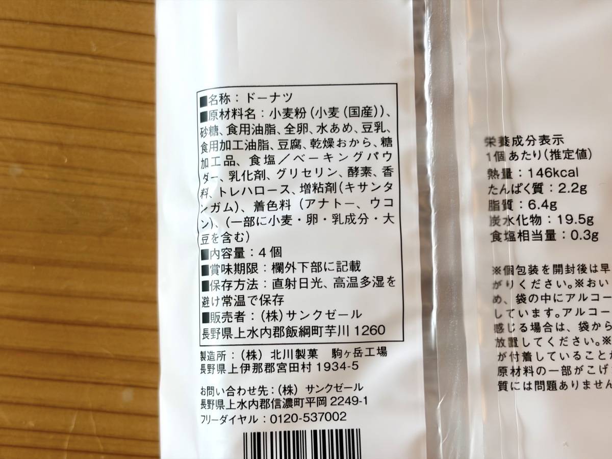 成分表