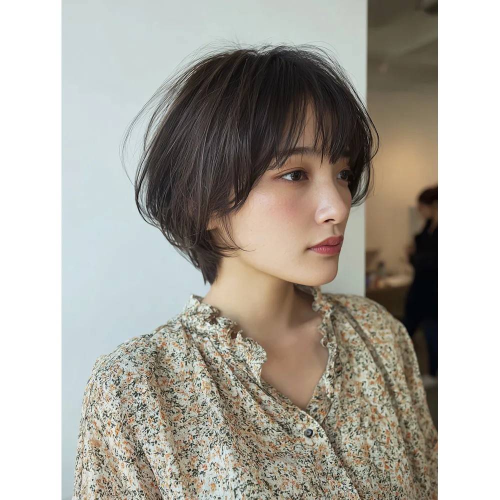 下重心のクラシカルショート