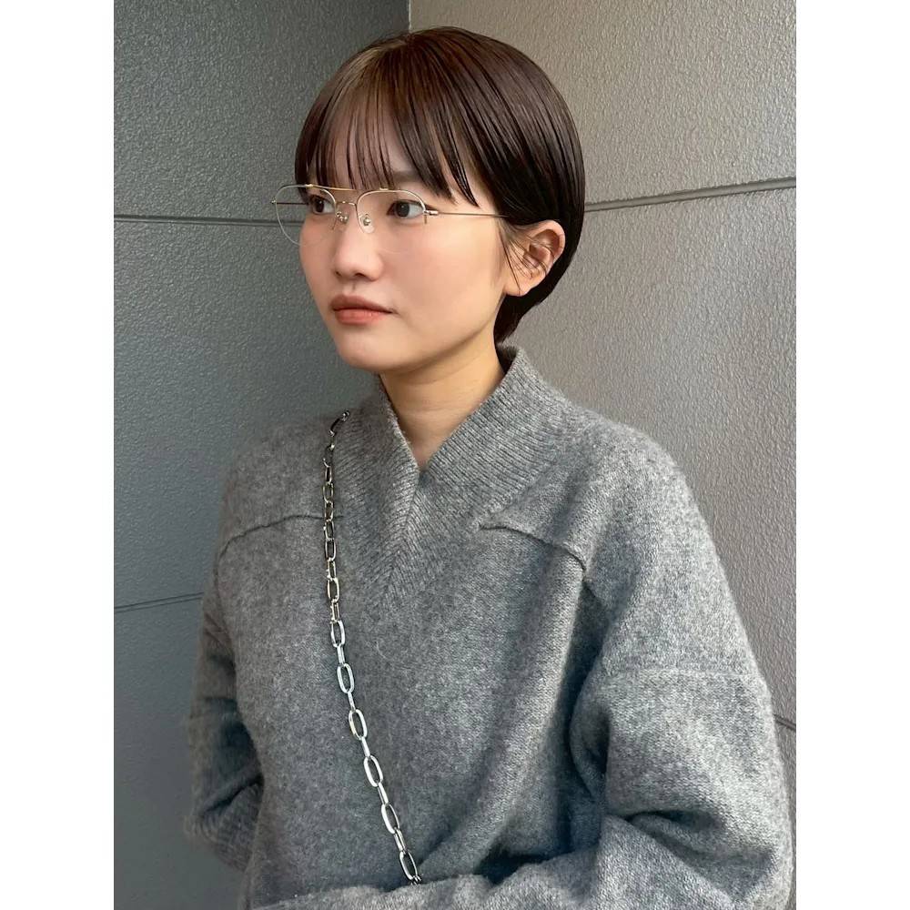 ナチュラルな丸みショート