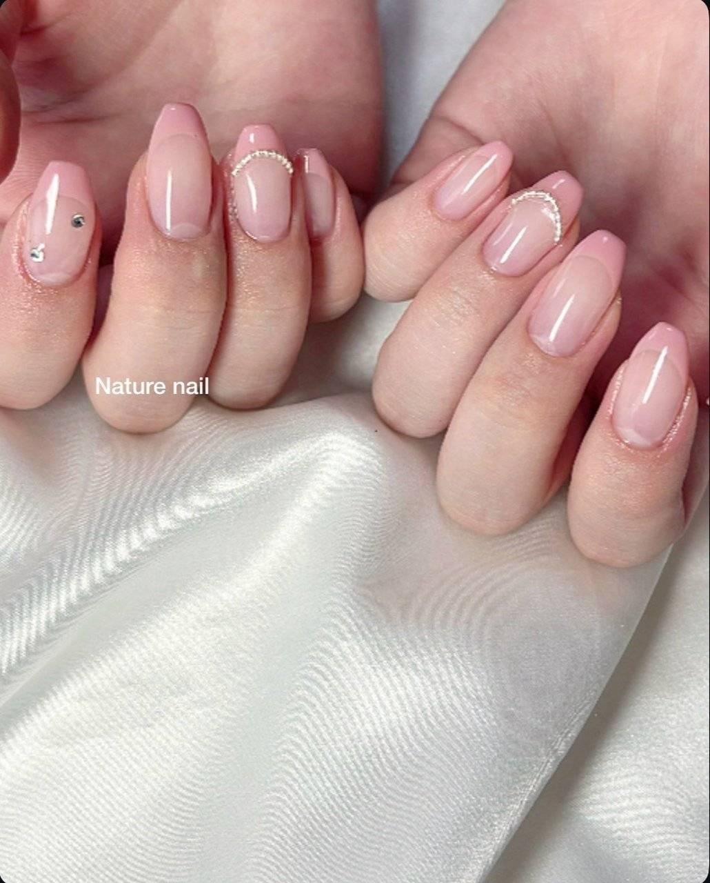 ミルキーピンクネイル