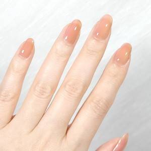 垢抜けたいならコレ。不器用さん向け「アプリコットピーチネイル」のやり方