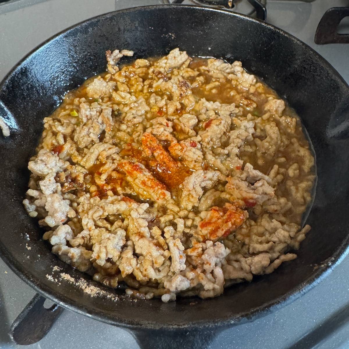 サッポロ一番公式の「味噌そぼろでジャージャー麺風」のレシピ
