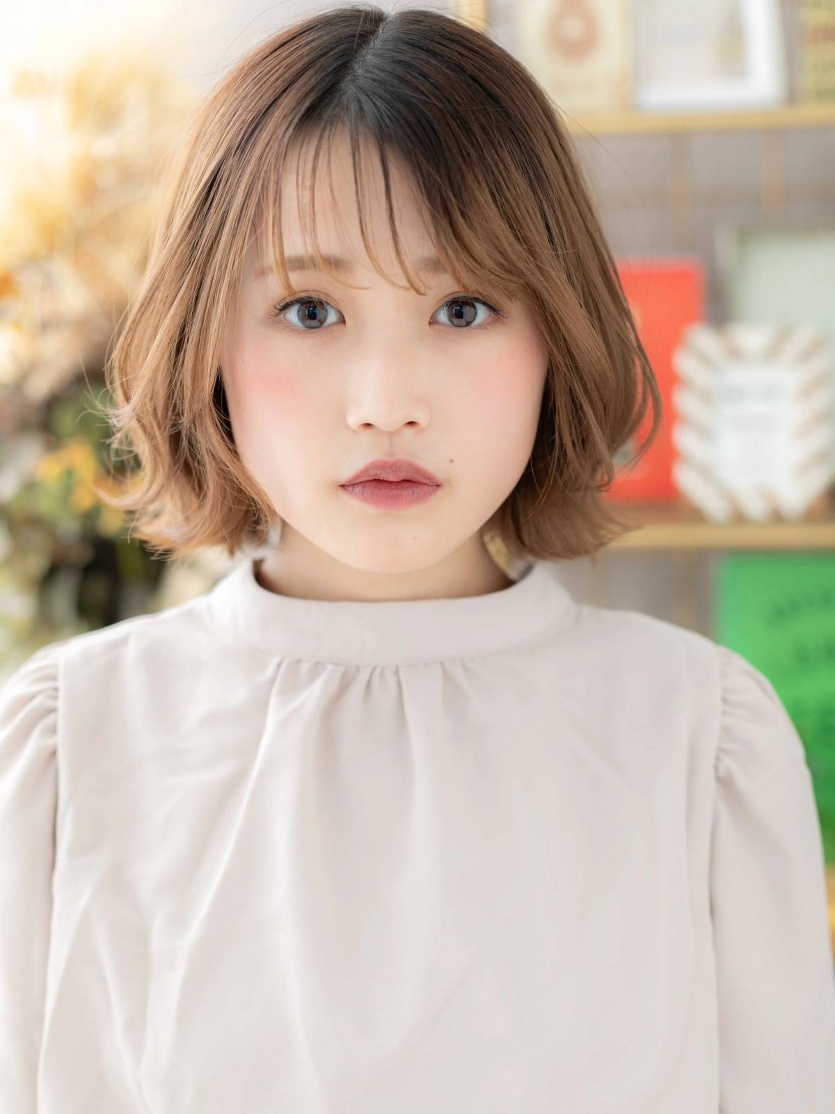 シルキーベージュボブ