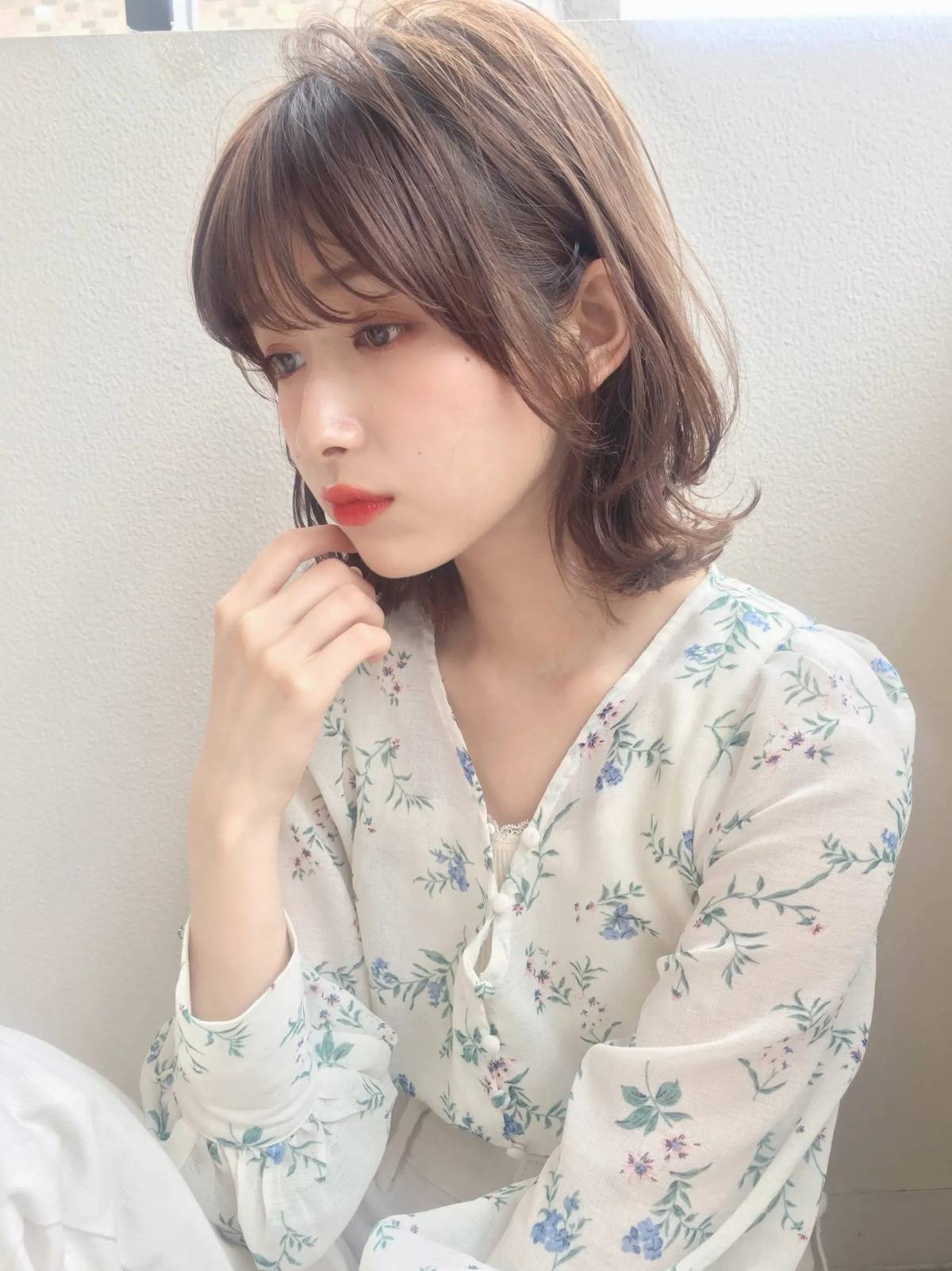 抜け感くびれボブ