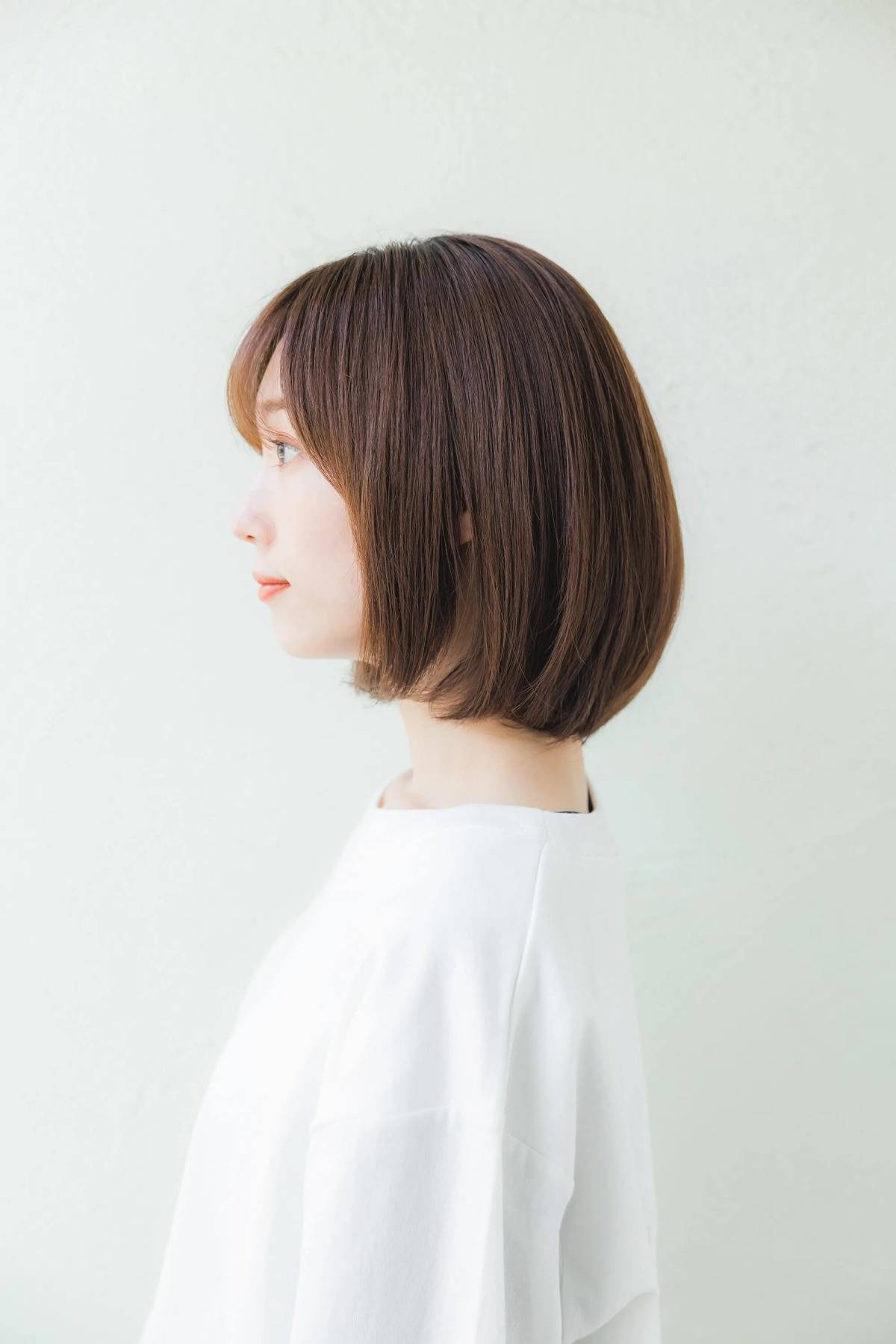 縮毛矯正で作るストレートボブ