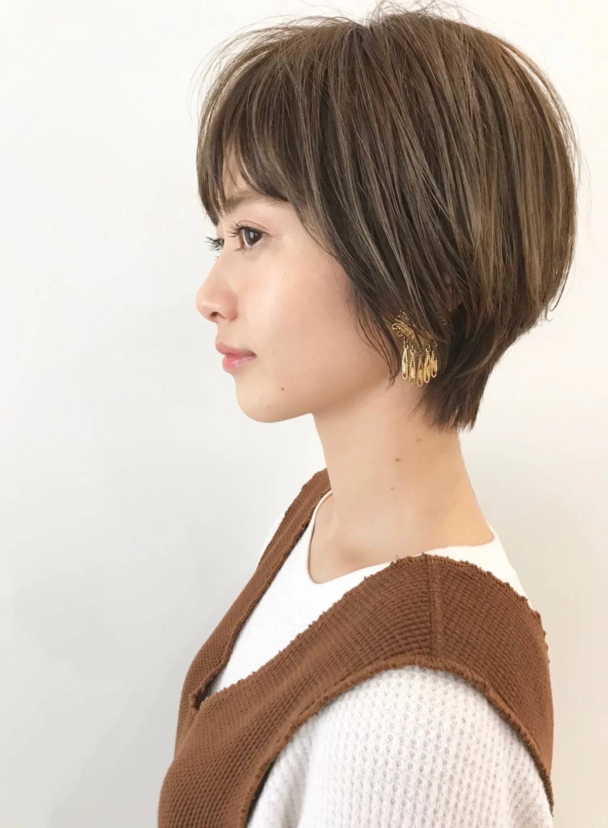 ラフすぎないナチュラルショート