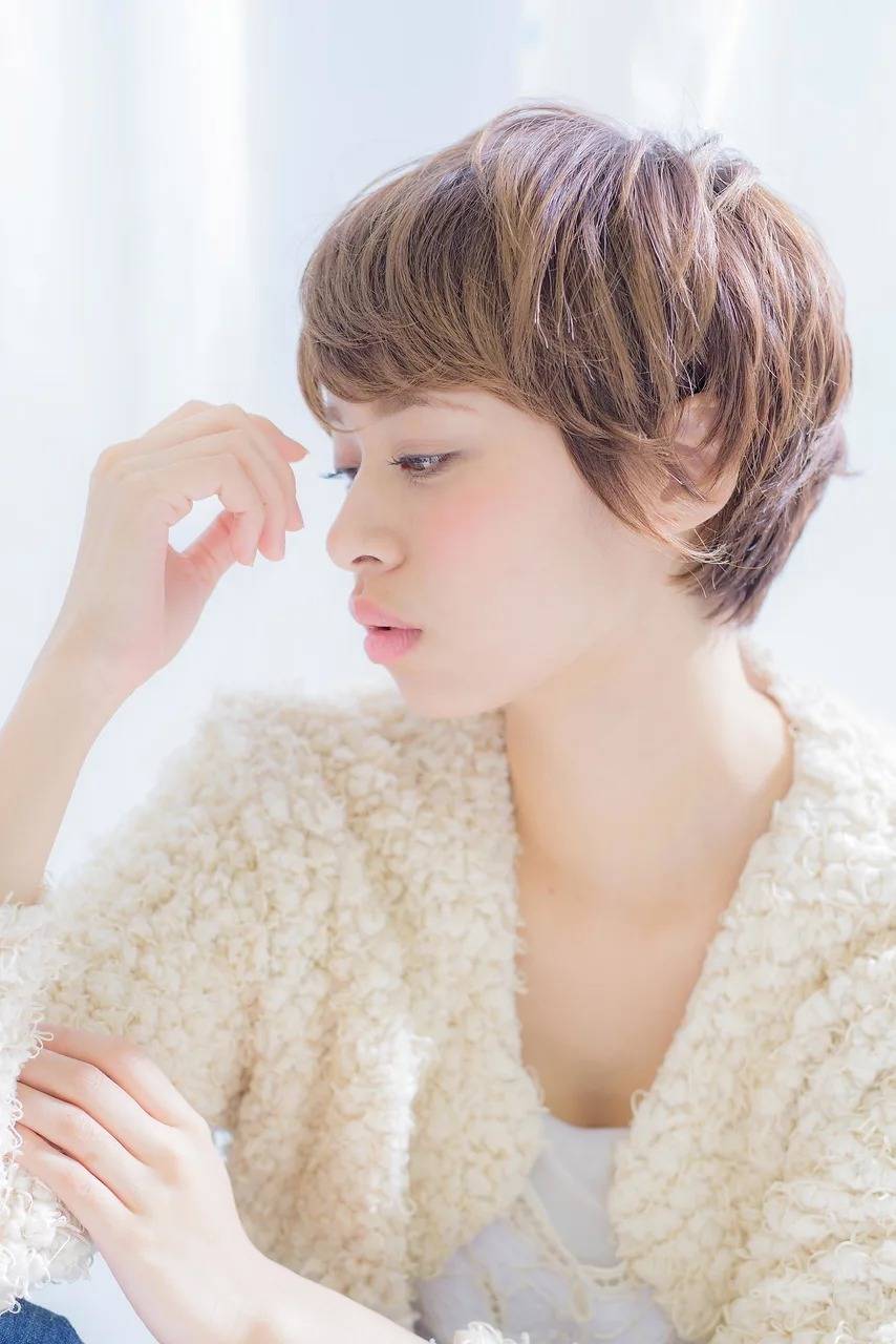 甘すぎない大人可愛いショート