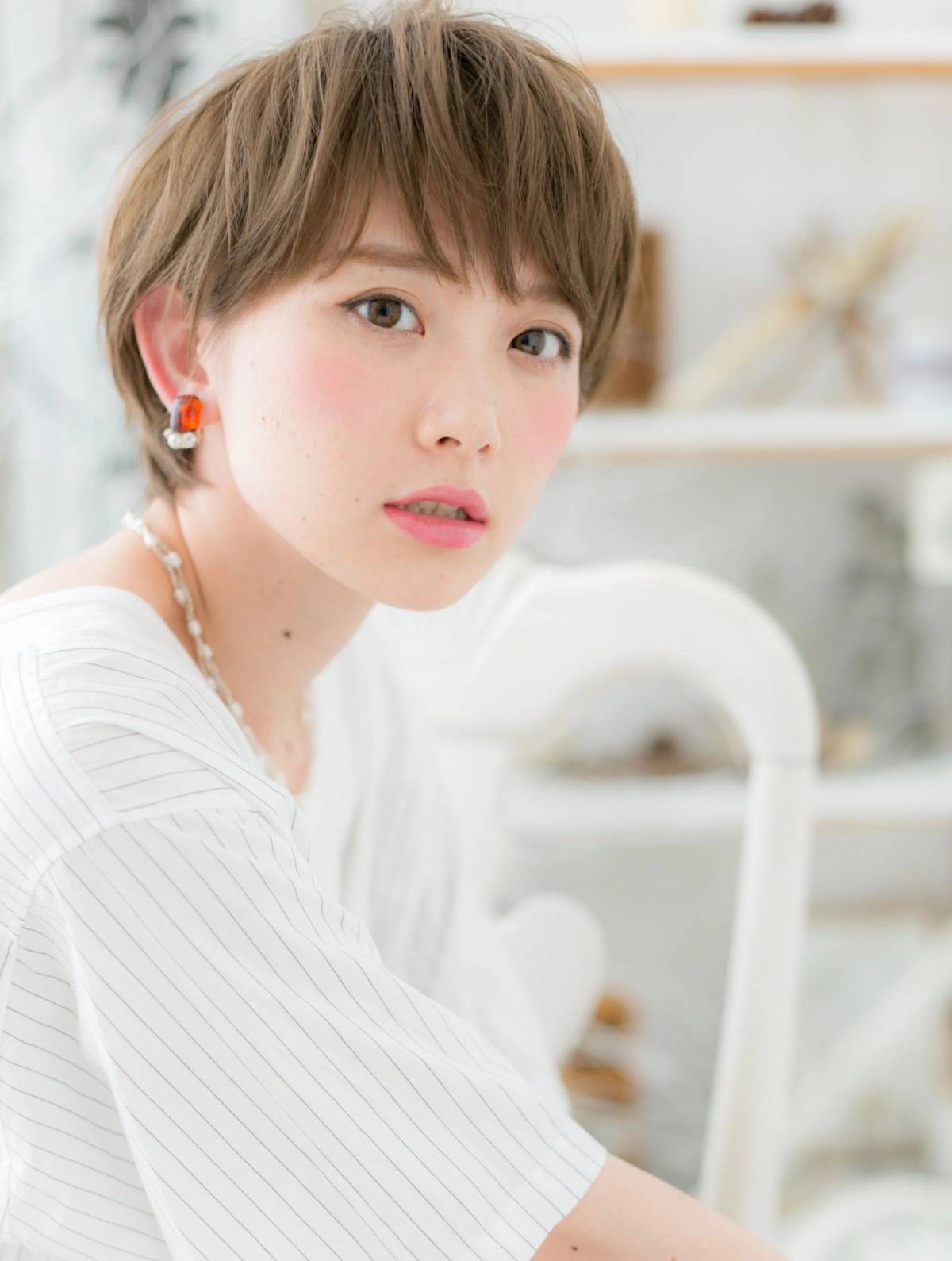 立体感ショート