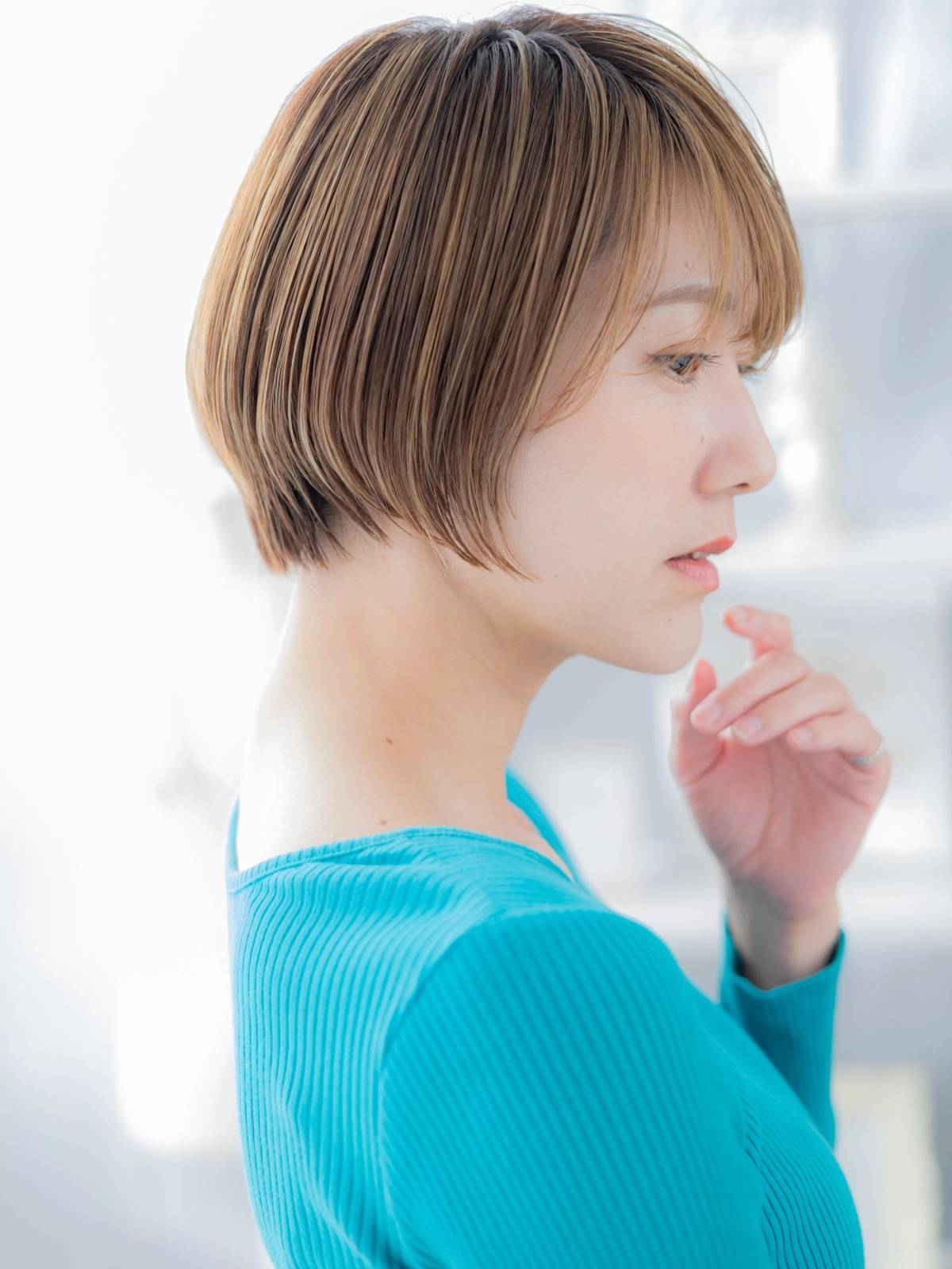 襟足すっきりショート