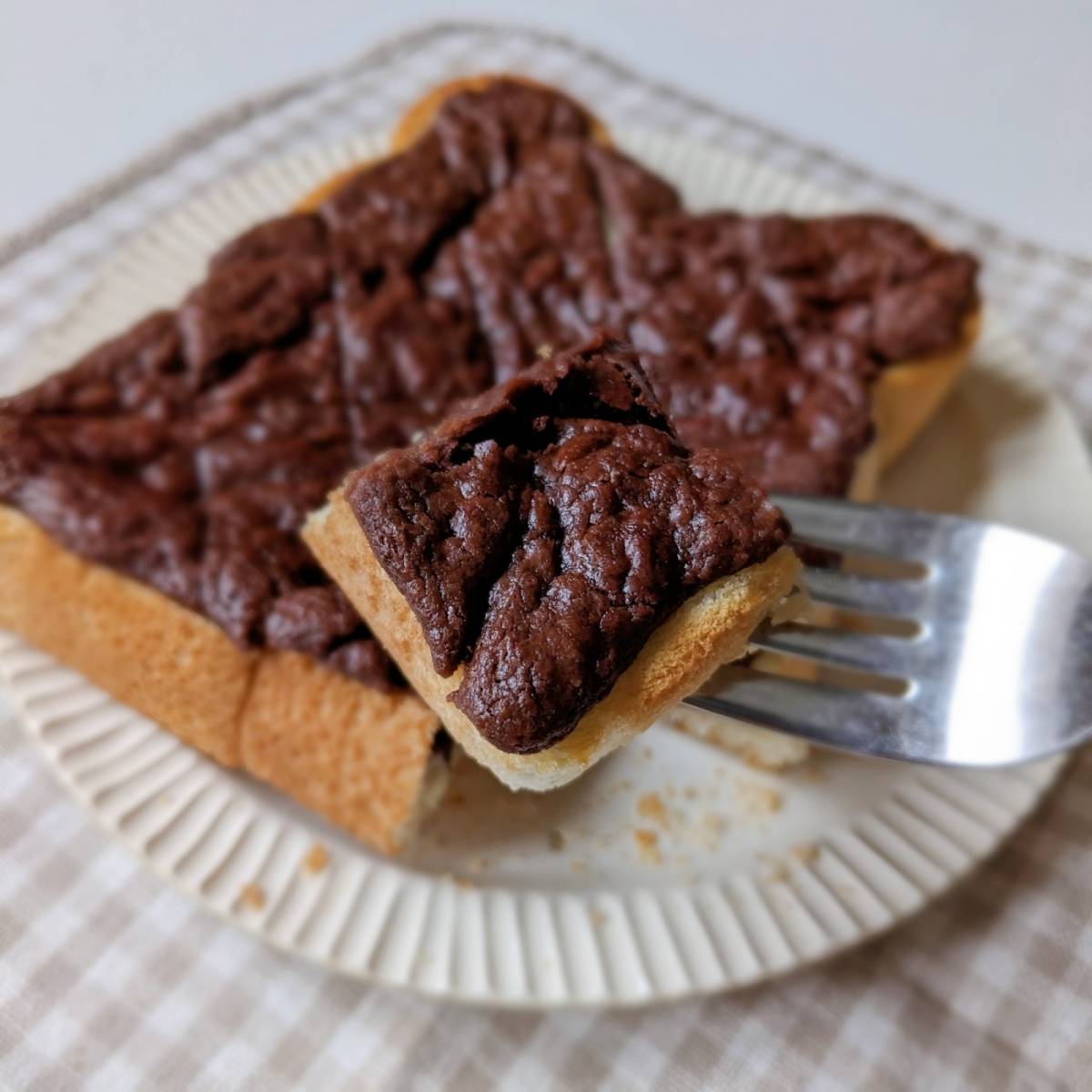 ヤマザキ公式の「チョコメロンパン風トースト」のレシピ