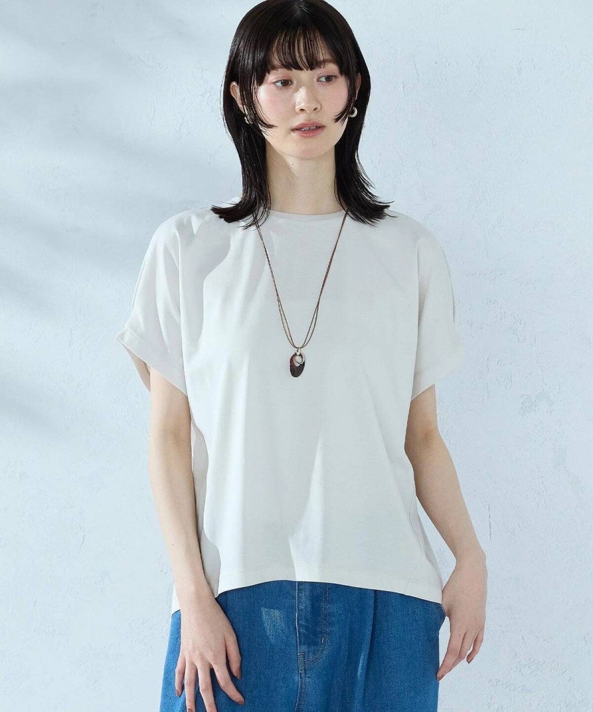COMME CA ISM バックタック Tシャツ