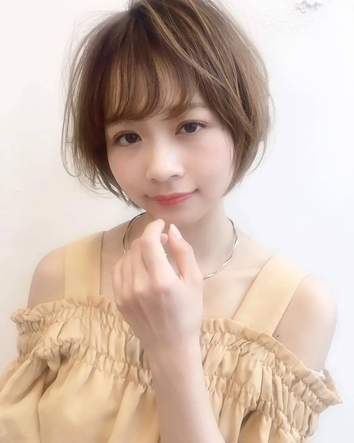 シンプルひし形ショート