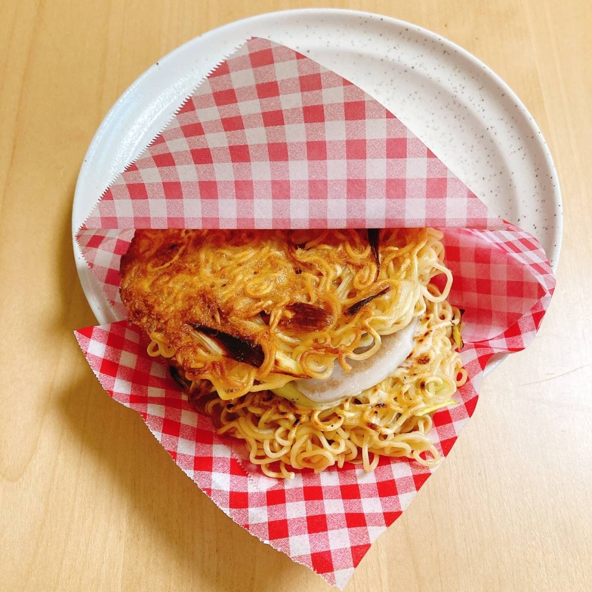 チャルメラ公式の「新・チャルバーガー」のレシピ