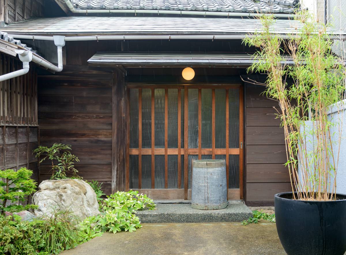 日本家屋の玄関
