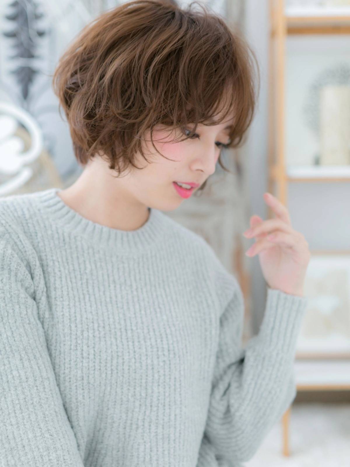 エアリーなゆるふわボブ