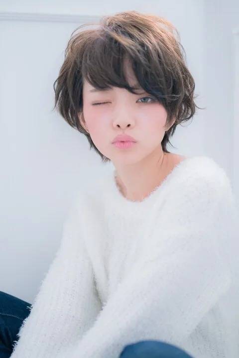 ゆるふわ質感ショート