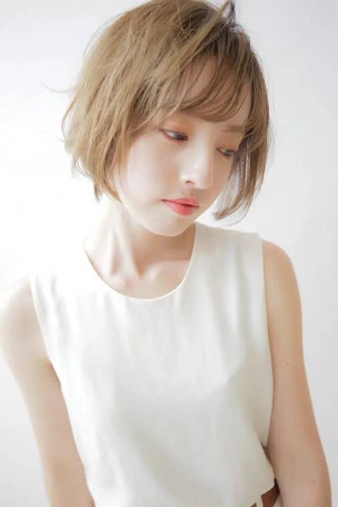 無造作感ボブ