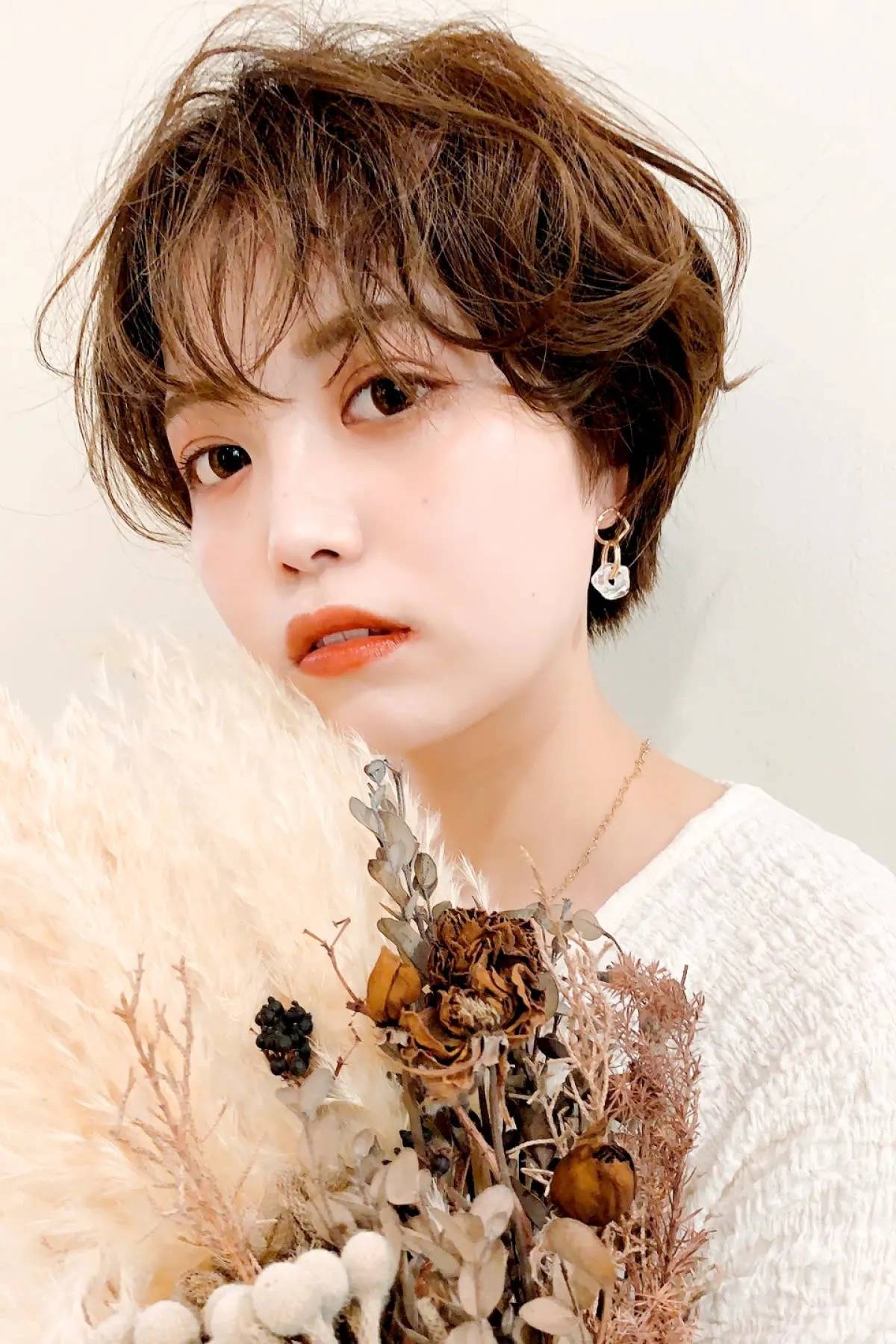 ほつれニュアンスショート