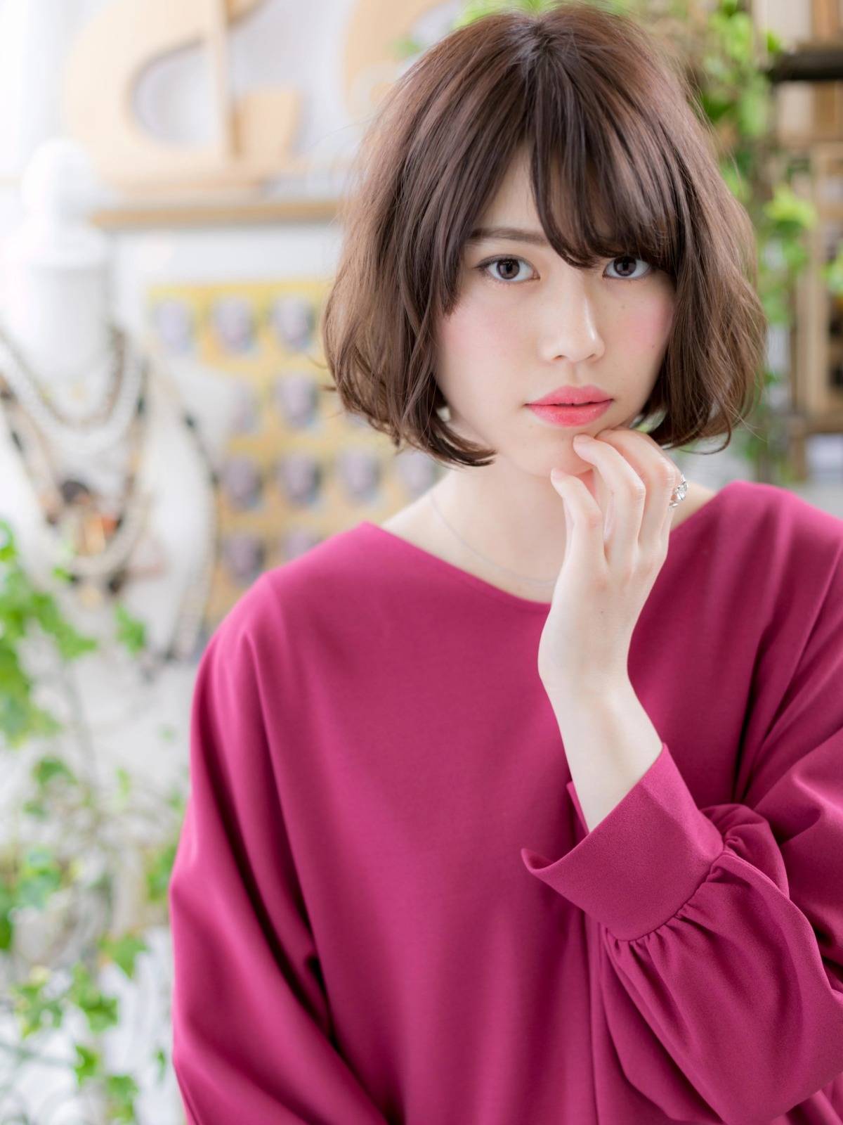ゆるウェーブボブ