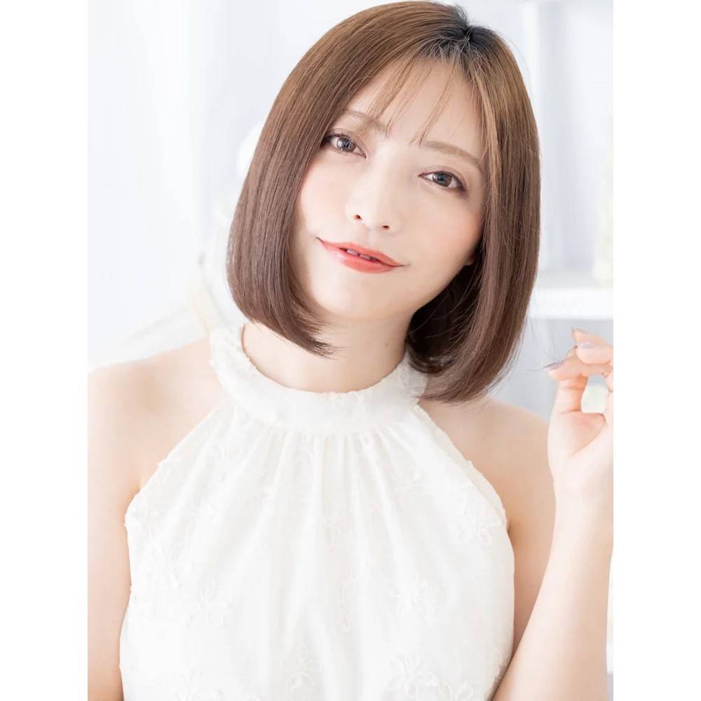 顔まわりレイヤー×ワンカールボブ