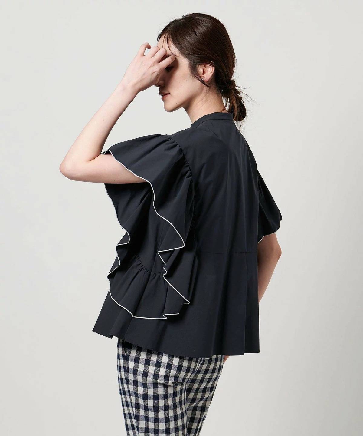 UNITED ARROWS LTD. OUTLET イージー フレアスリーブ ブラウス -撥水・UVカット・防シワ-