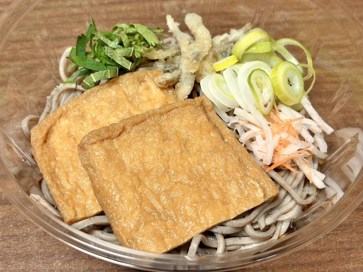 冷たいおそばとよく合う具材♪