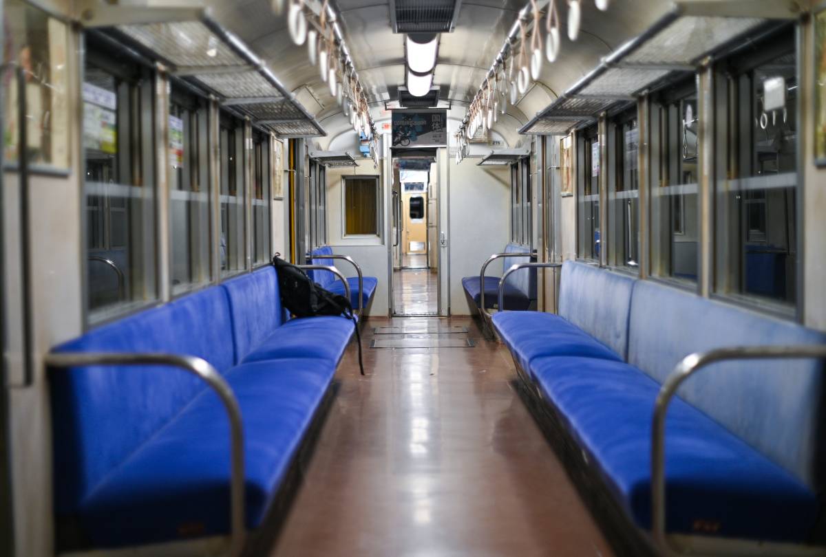 電車の車内