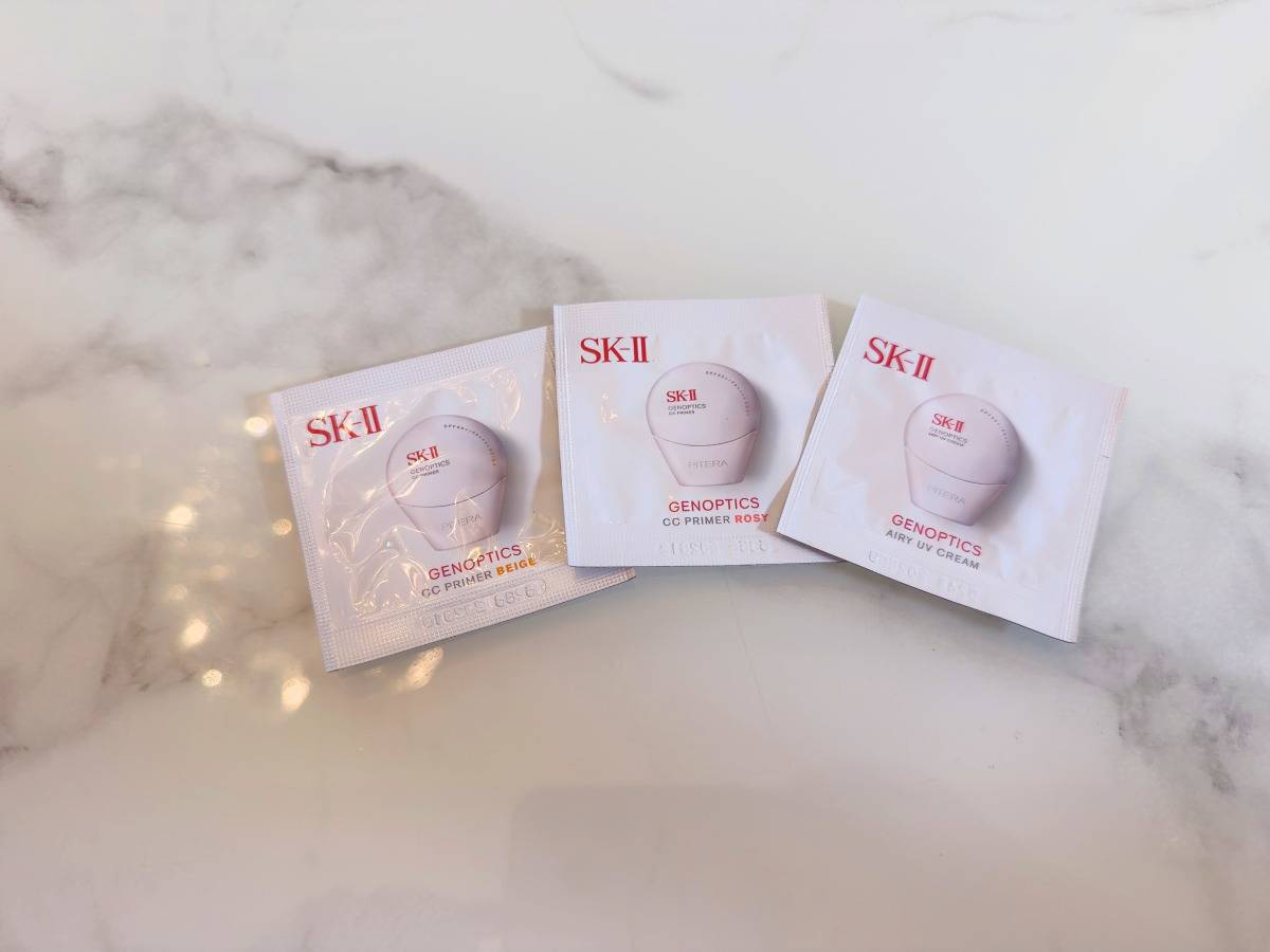 SK-II ジェノプティクス エアリー UV クリーム＆ジェノプティクス CC プライマー