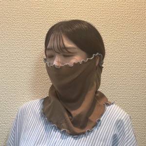 【3COINS】塗らない日焼け止め！？被るだけでOK「フェイスカバー」