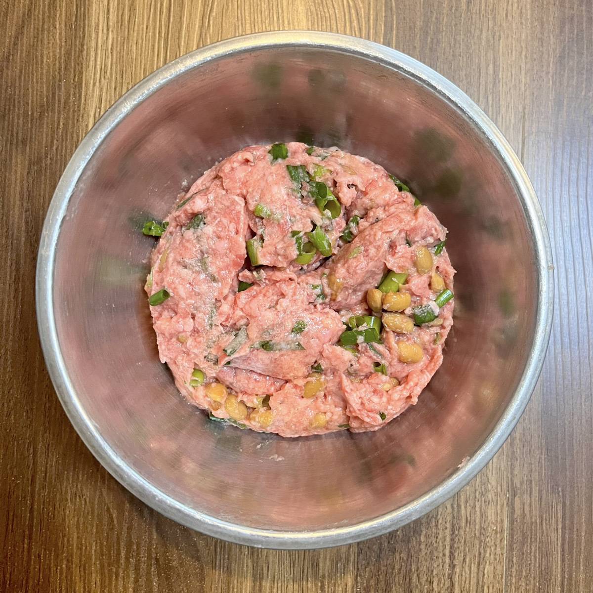 タカノフーズ公式の「納豆つくね」のレシピ