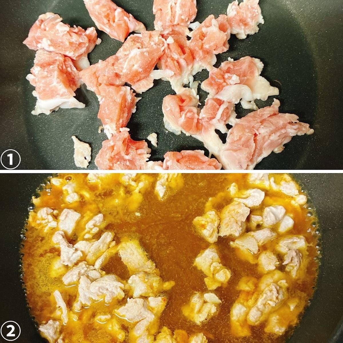 JAグループ公式の「じゃがいもと豚挽き肉のカレー煮」のレシピ
