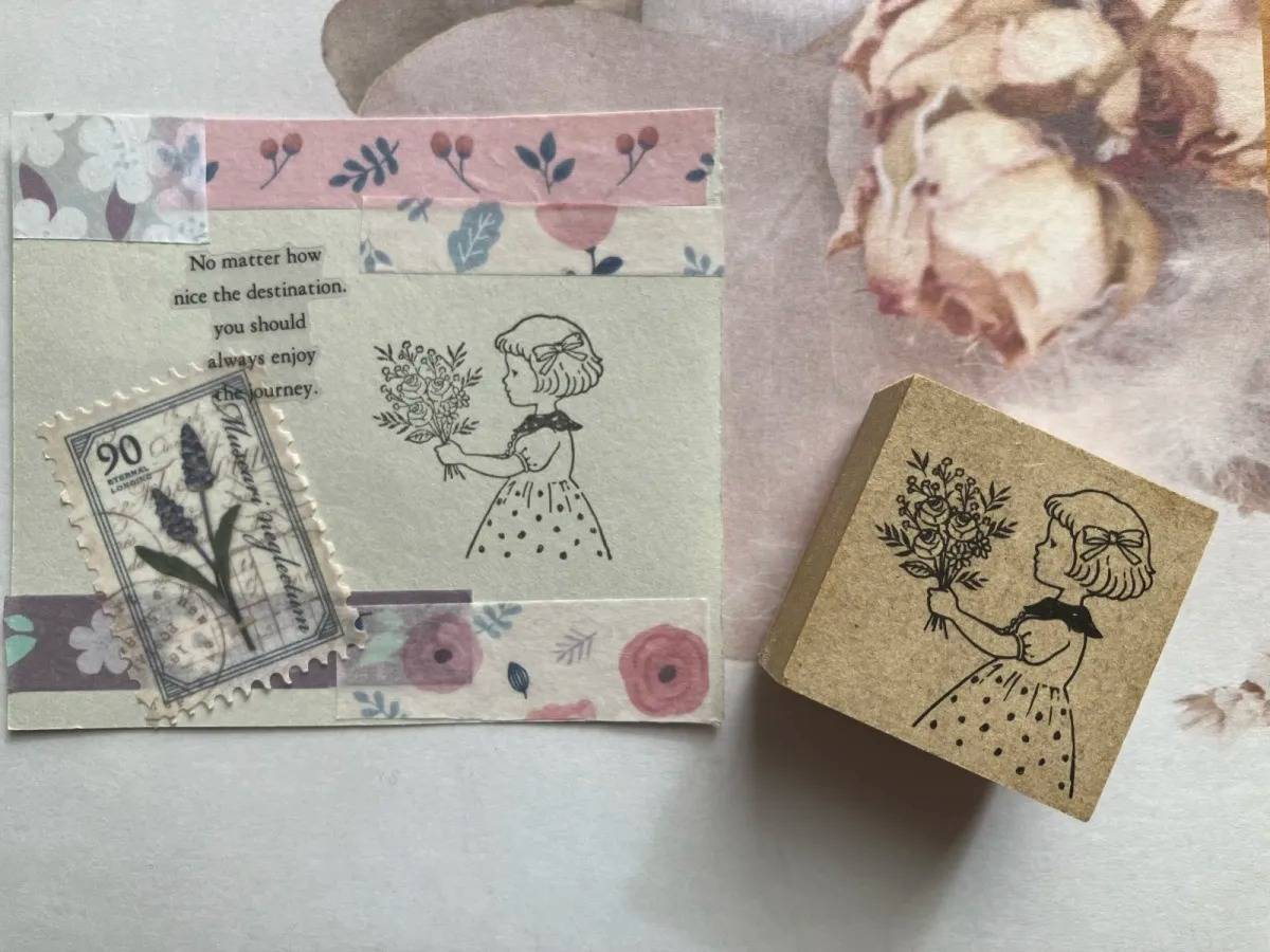 DAISO(ダイソー):すたんぷの世界(3cm×3cm、記念日)
